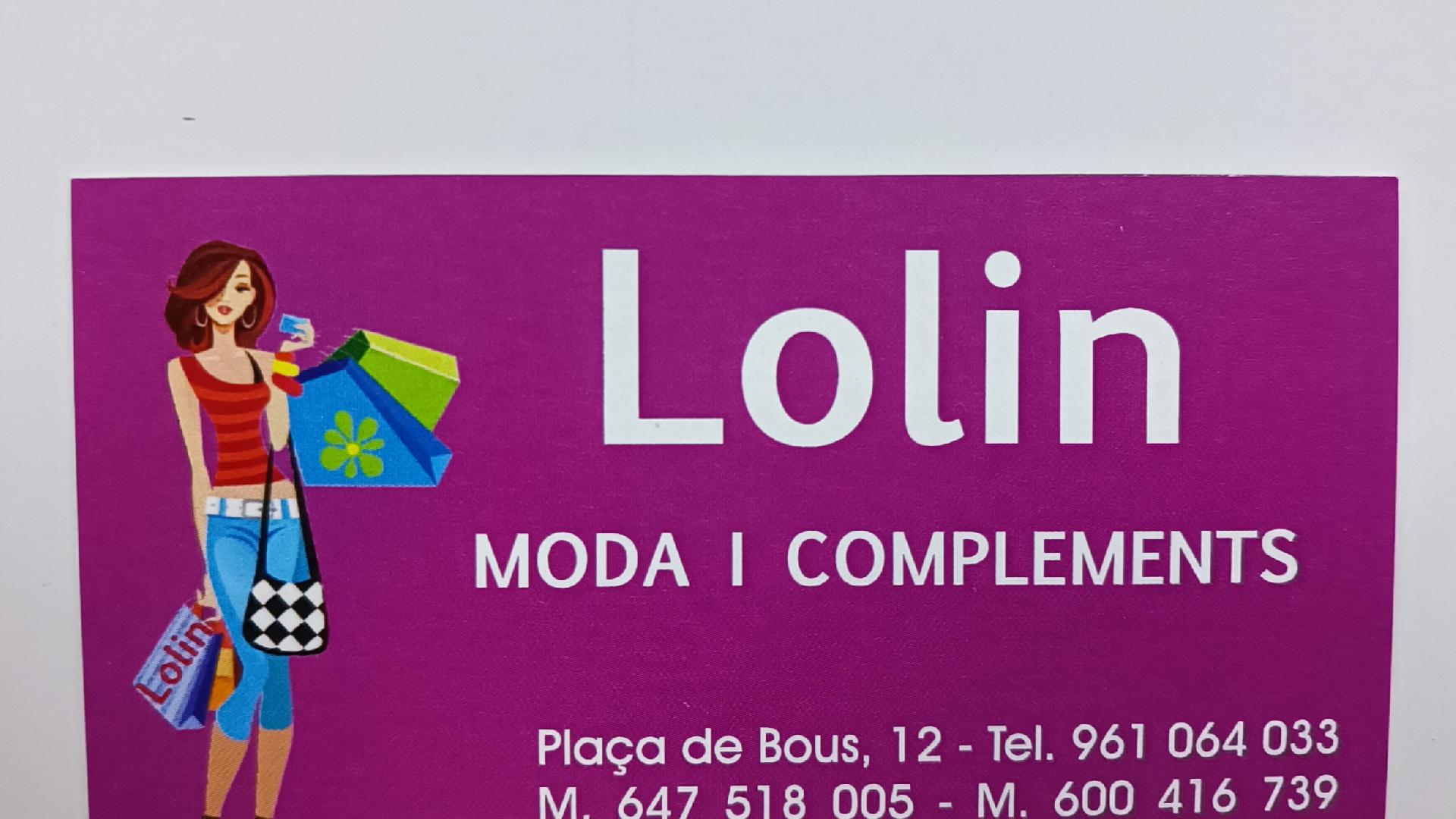 LOLIN, MODA I COMPLEMENTS